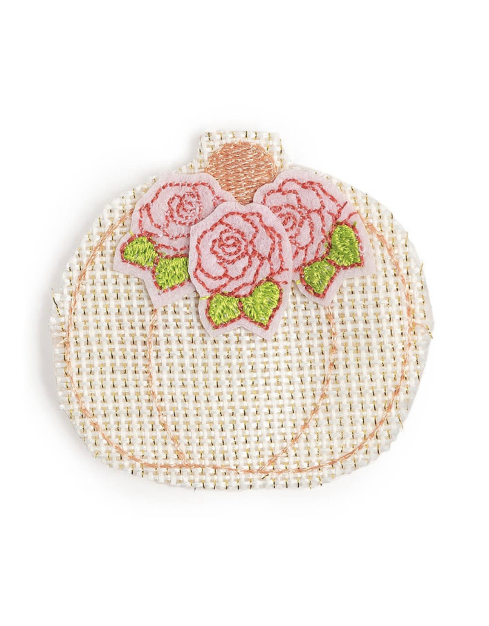 Sweet Wink- Pumpkin Flower Clip