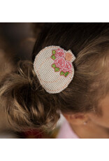 Sweet Wink- Pumpkin Flower Clip