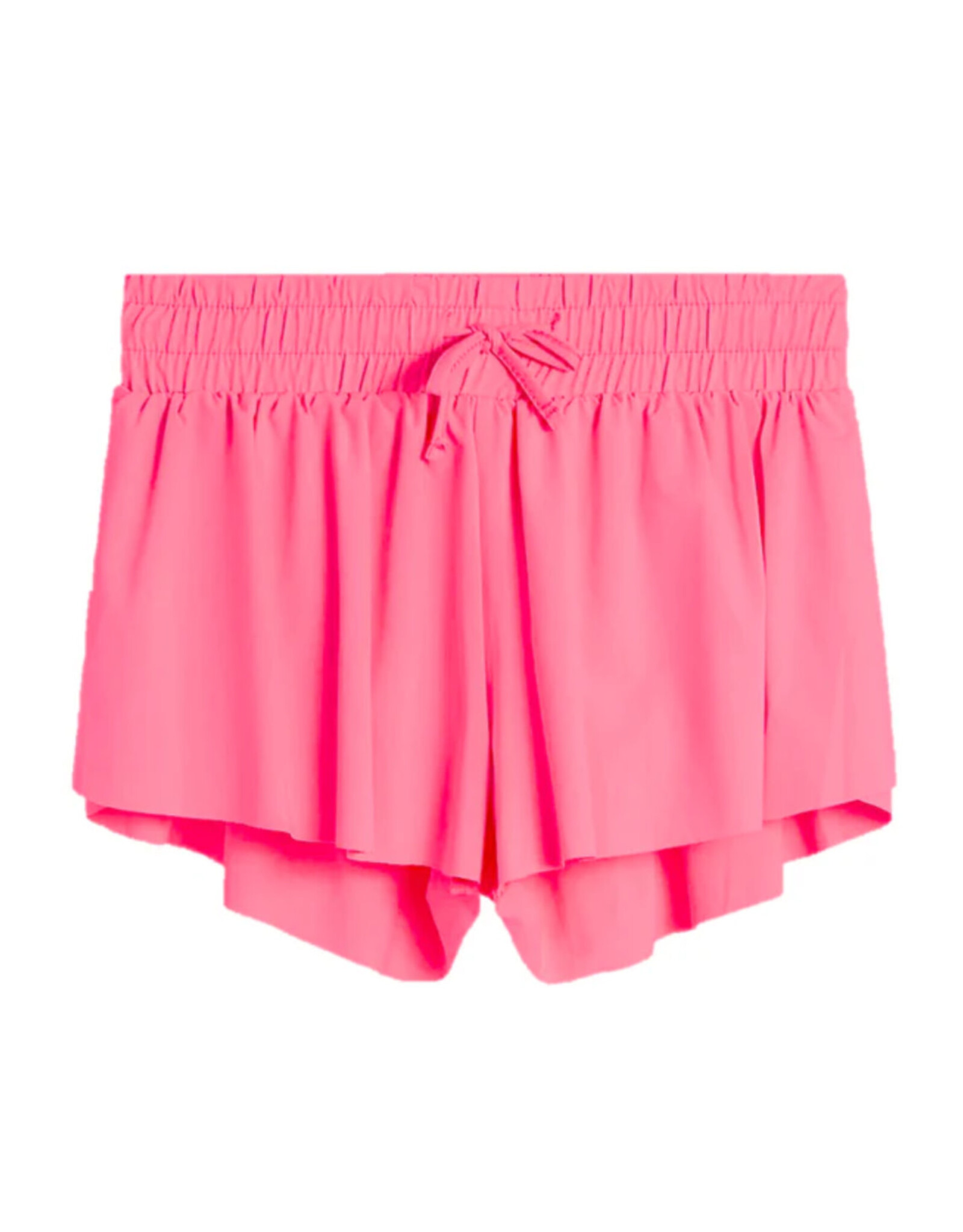 Suzette Suzette- Neon Coral Fly Away Short