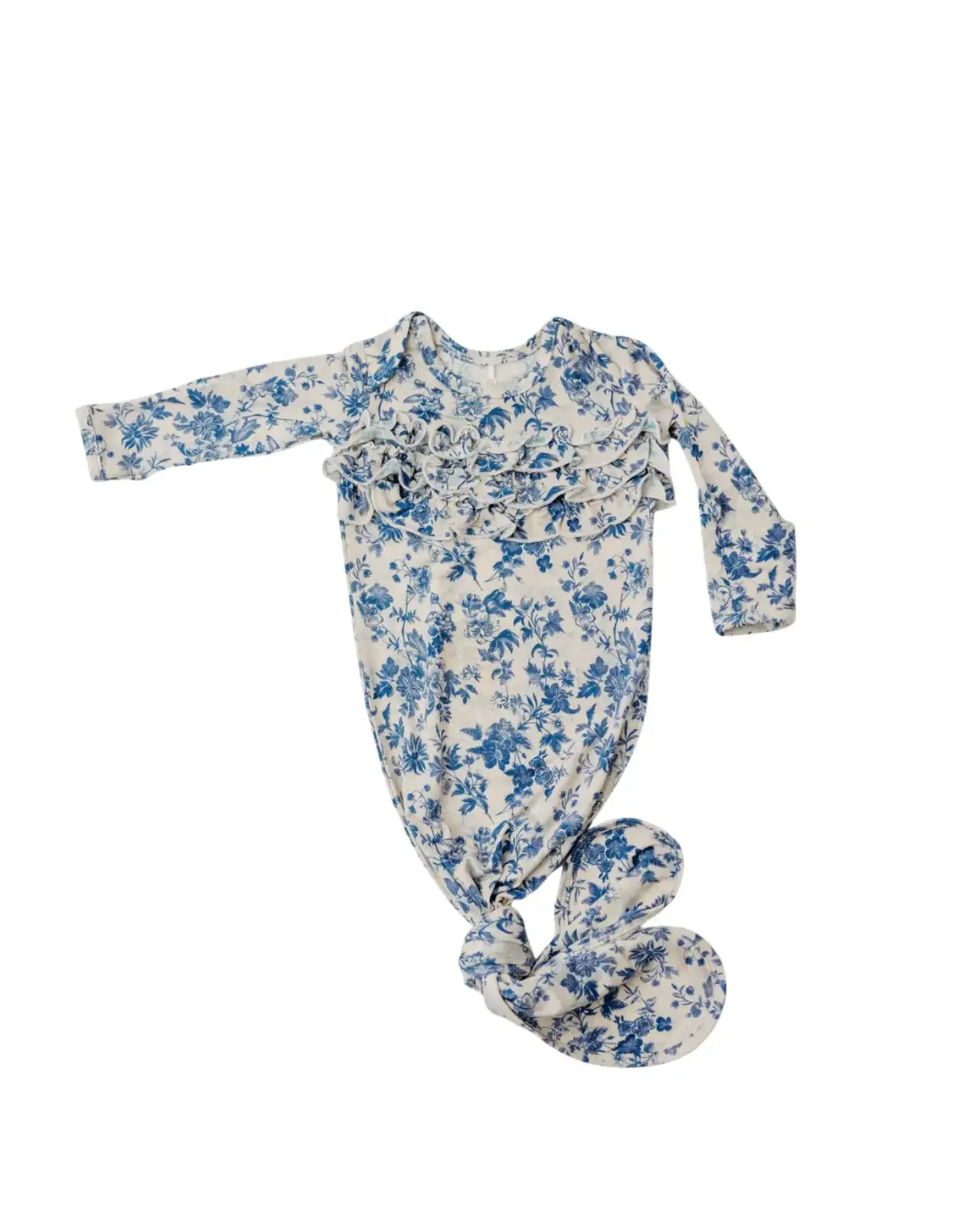 Rockin' Royalty Baby Rockin' Royalty Baby- Blue Bell Bliss Knot Gown