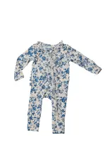 Rockin' Royalty Baby Rockin' Royalty- Blue Bell Bliss Ruffle Footie