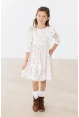 Mila & Rose Mila & Rose- Pretty Pumpkins Ruffle Twirl Dress