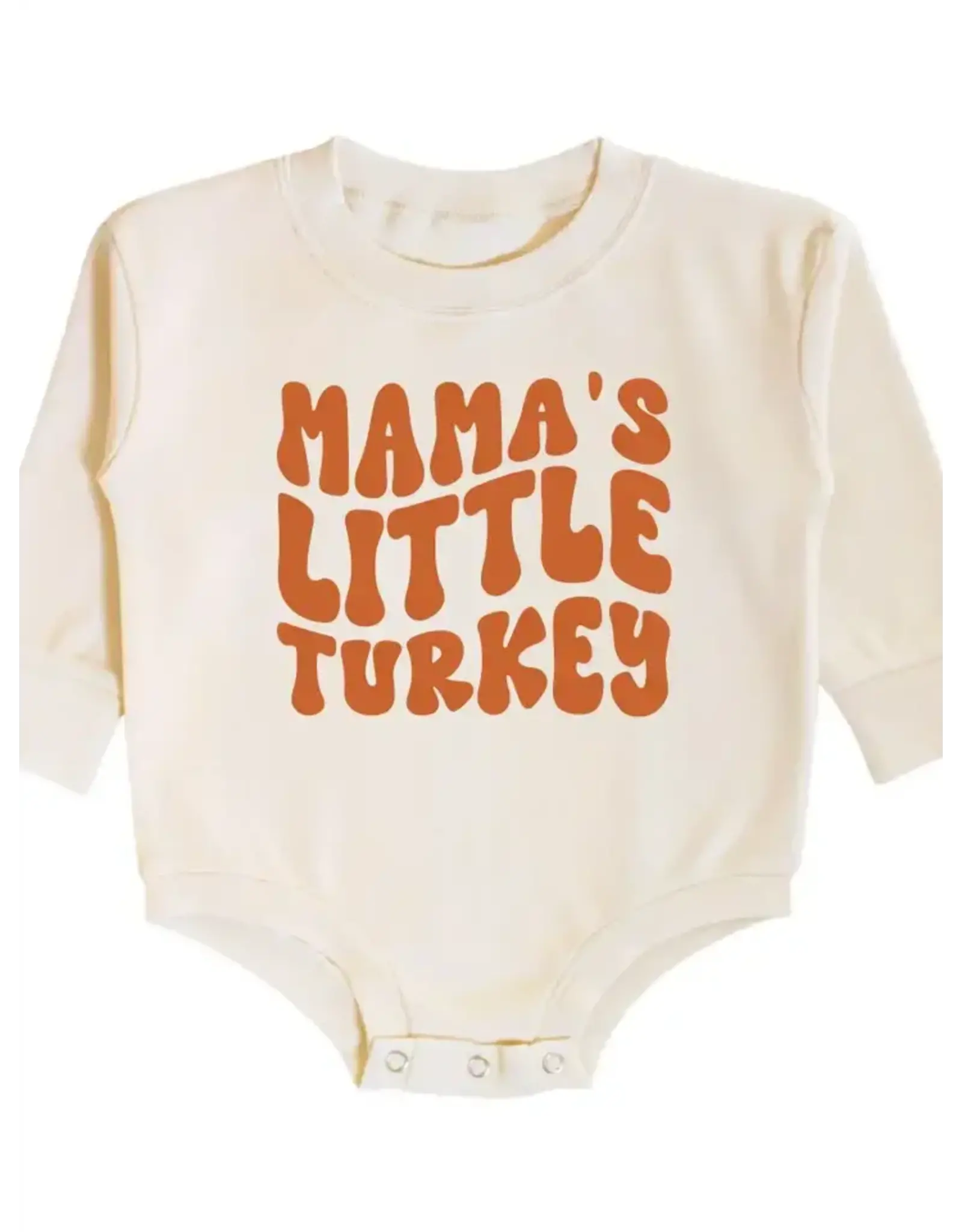 Sweet Wink- Mama's Little Turkey L/S Romper
