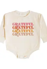 Sweet Wink Sweet Wink- Grateful Thanksgiving L/S Romper