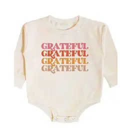 Sweet Wink Sweet Wink- Grateful Thanksgiving L/S Romper
