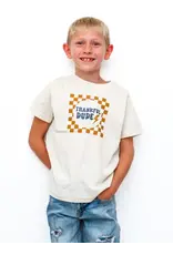 Sweet Wink Sweet Wink- Thankful Dude Checker Thanksgiving  Natural TShirt