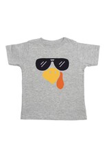 Sweet Wink- Shades Turkey Thanksgiving Grey TShirt
