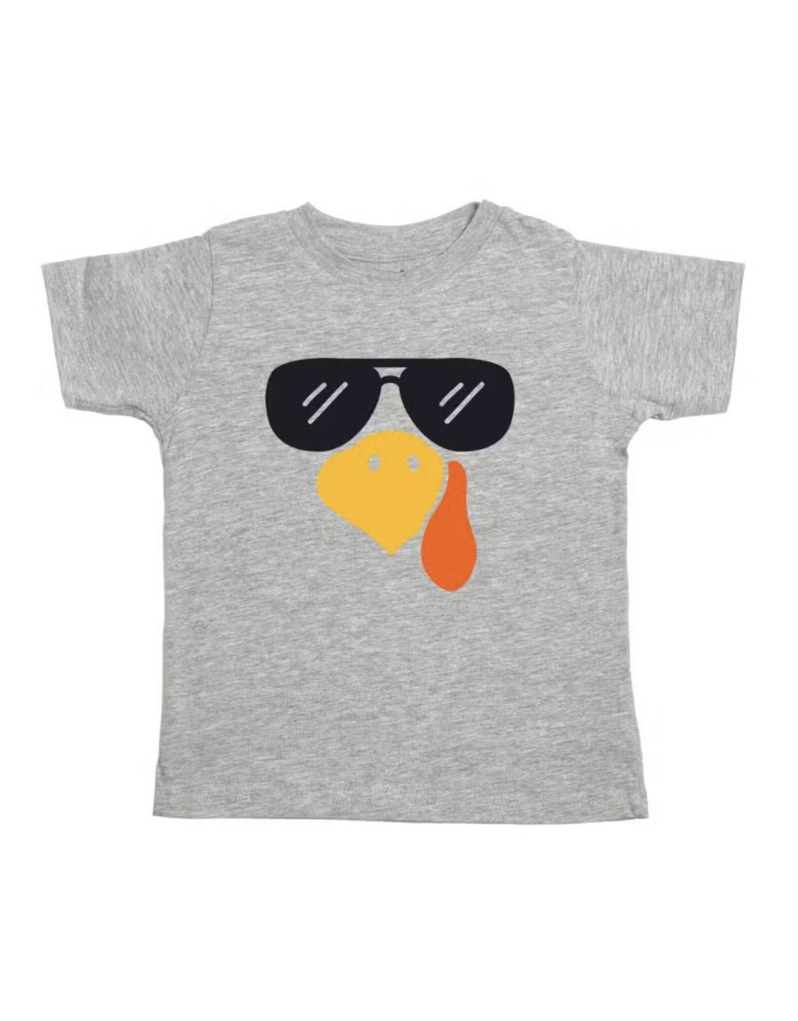 Sweet Wink- Shades Turkey Thanksgiving Grey TShirt