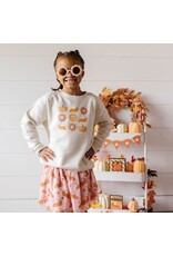 Sweet Wink- Pumpkin Pie Smiley Thanksgiving Sweatshirt