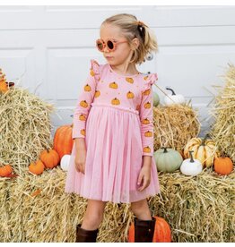 Sweet Wink- Pumpkin Blush Tutu Dress