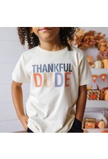 Sweet Wink- Thankful Dude Thanksgiving Natural TShirt