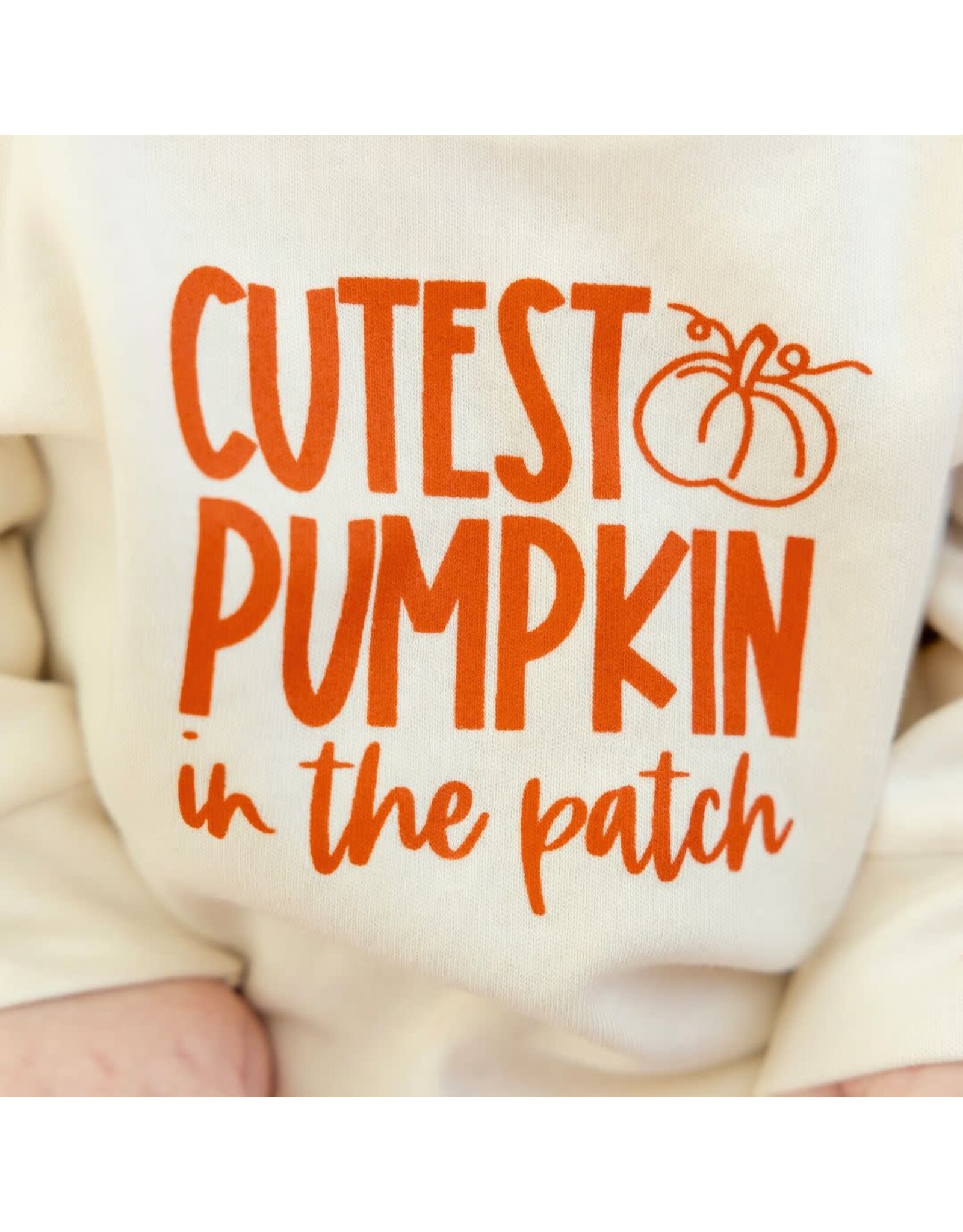 Sweet Wink- Cutest Pumpkin in The Patch L/S Romper