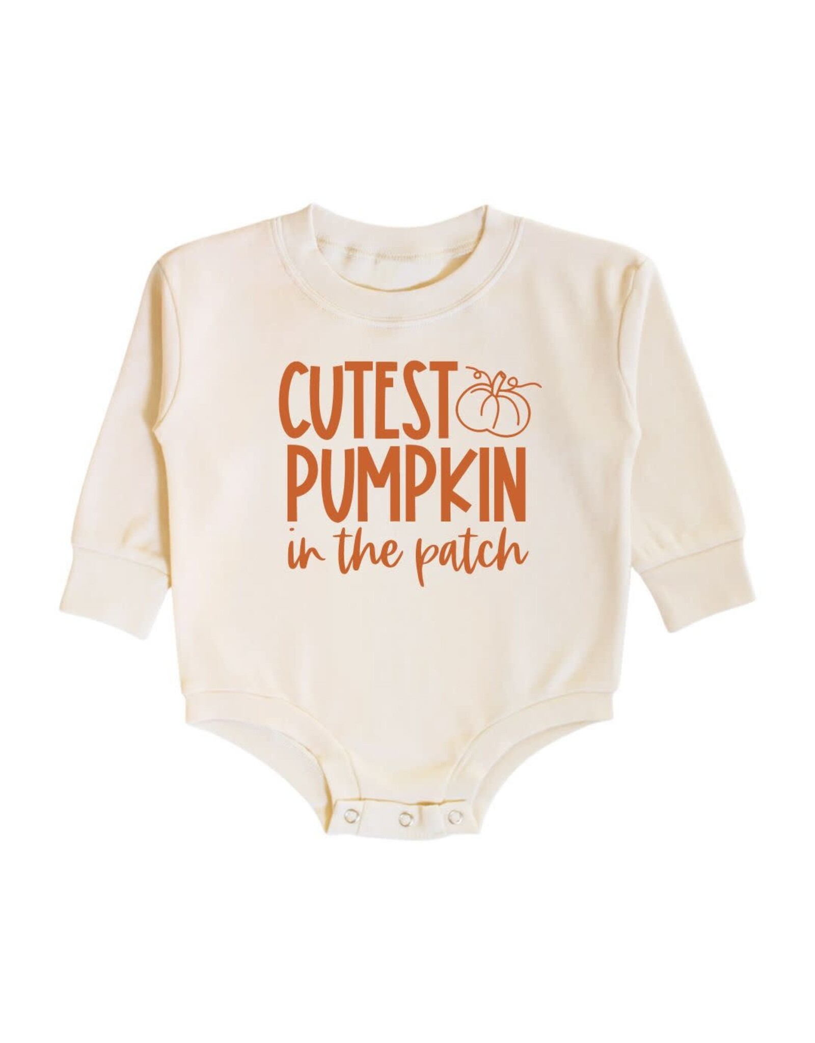 Sweet Wink- Cutest Pumpkin in The Patch L/S Romper