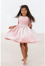 Mila & Rose Mila & Rose- Vintage Pink Velvet Twirl Dress