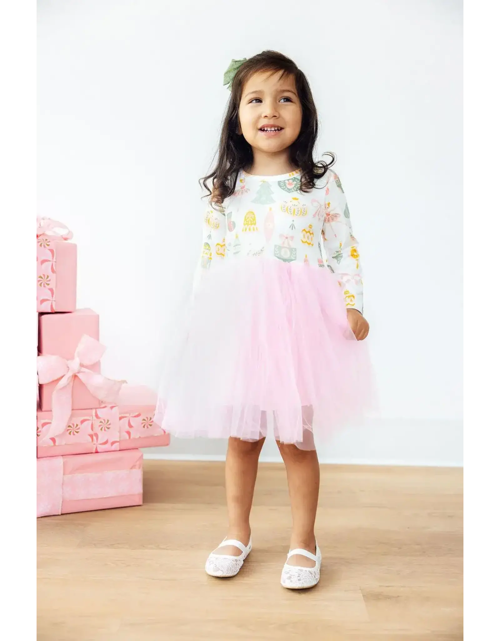 Mila & Rose Mila & Rose- Nutcracker L/S Tutu Dress