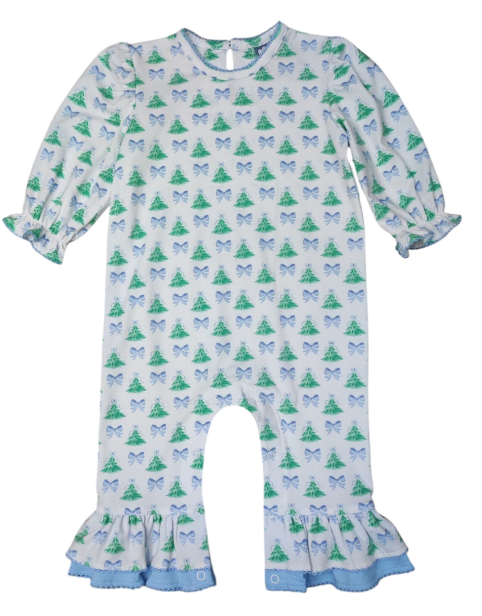 Three Sisters Three Sisters- Christmas Tree & Bows Romper