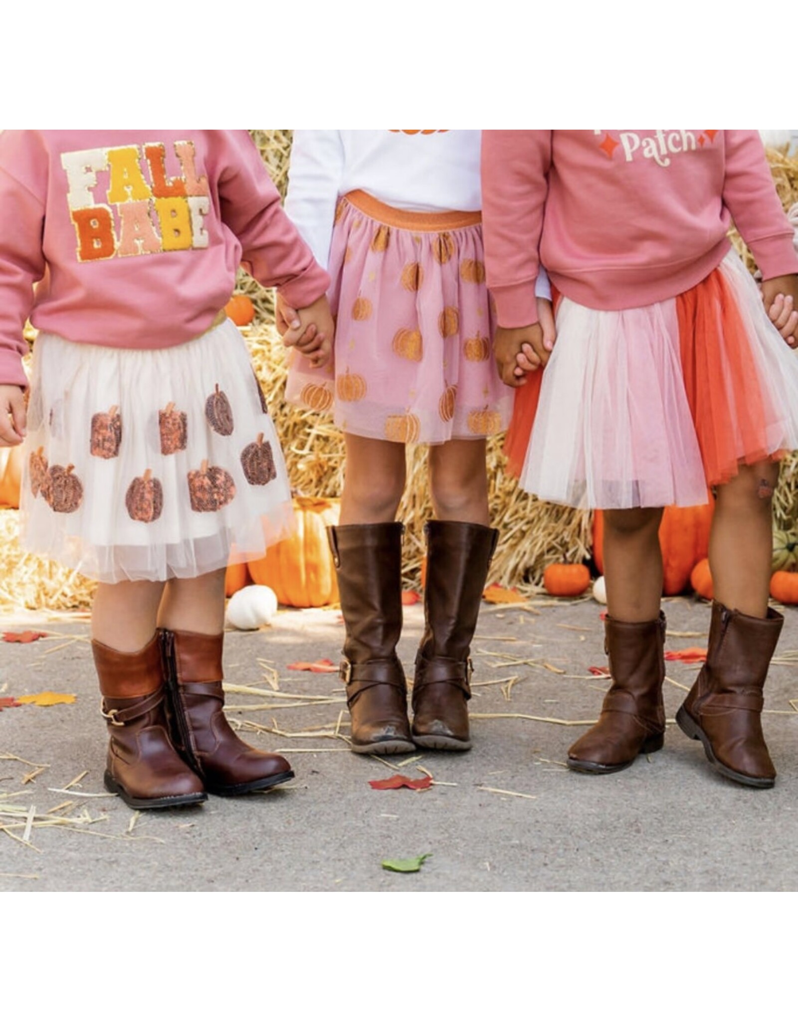 Sweet Wink- Pumpkin Glitter Tutu