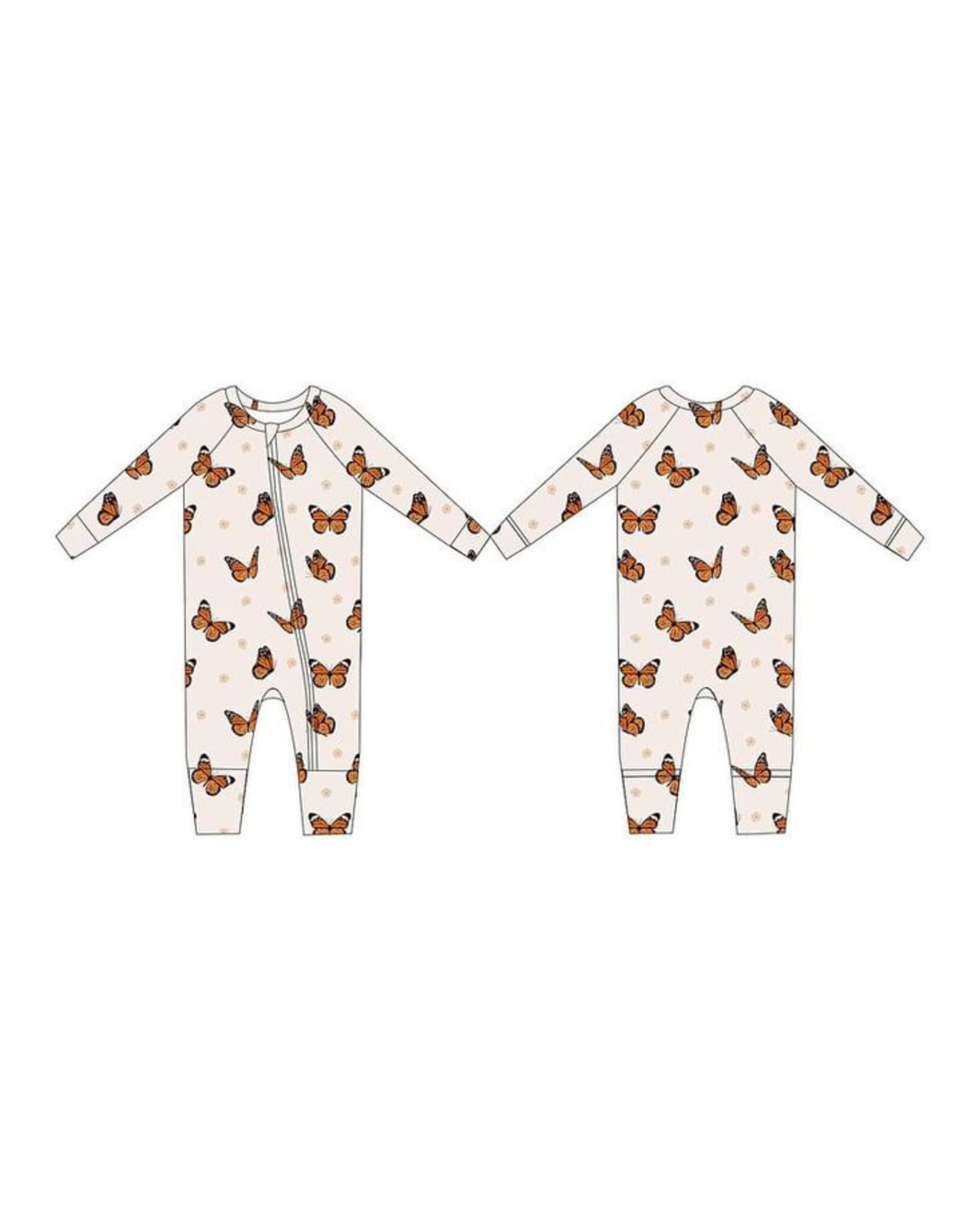 Jensen's Jammies Jensen Jammies- Bedtime Flutter Zippy