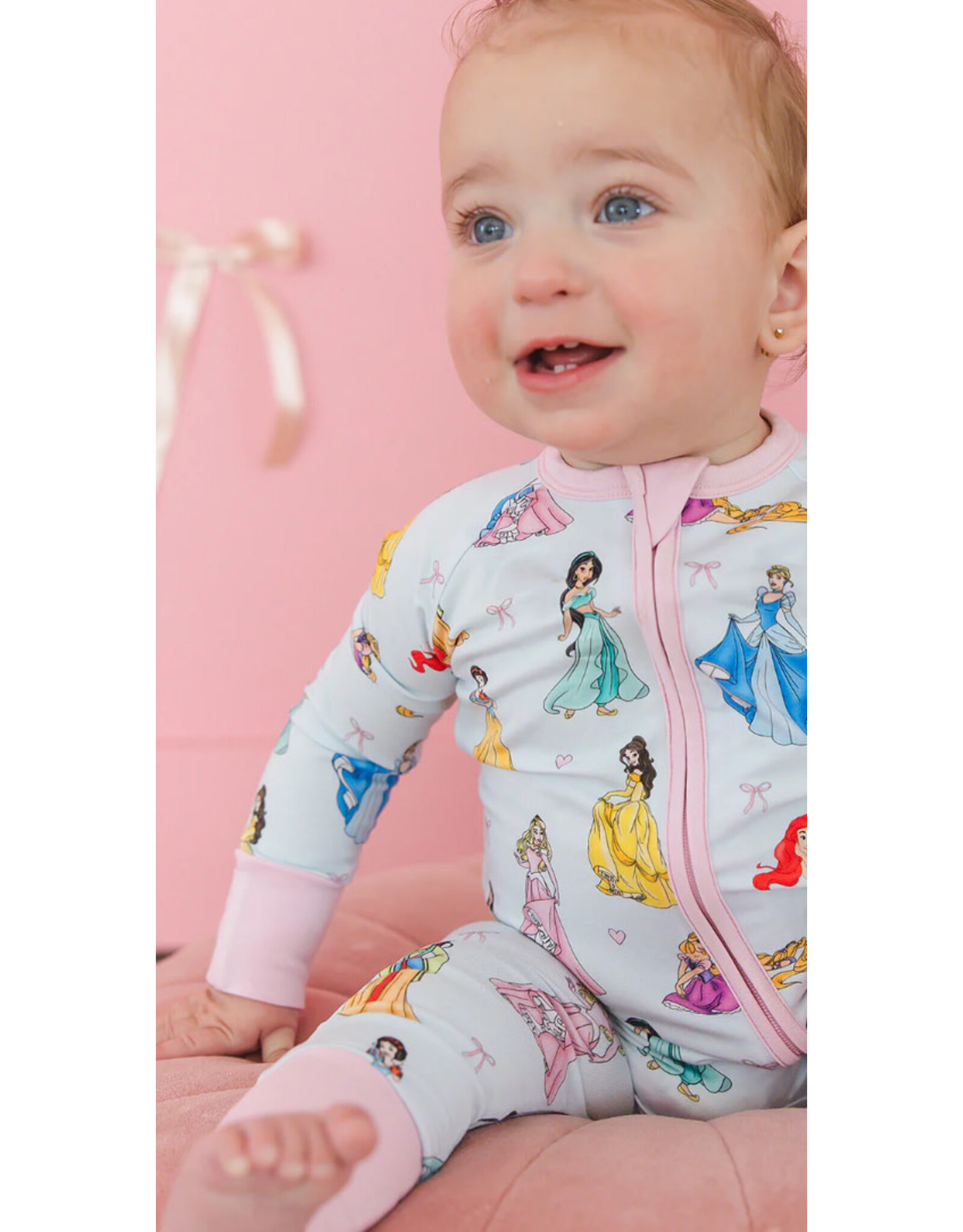 Jensen's Jammies Jensen's Jammies- Royal Ribbons Zippy