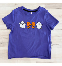 Sweet Soul- Ghost Bow Embroidery T-Shirt