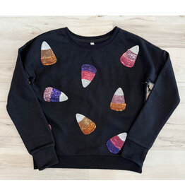 Sweet Soul- Sequins Candy Corns Sweatshirt