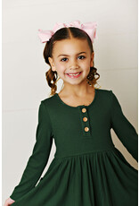 Swoon Baby Swoon Baby- Pine Bamboo Pocket Dress