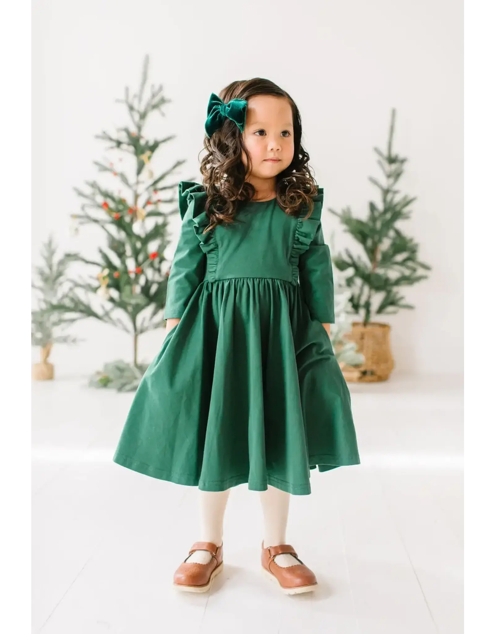 Ollie Jay Ollie Jay- Evergreen Adelisa Dress