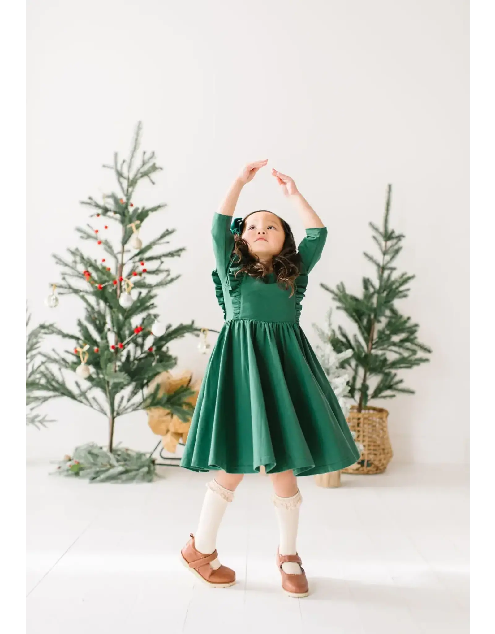 Ollie Jay Ollie Jay- Evergreen Adelisa Dress