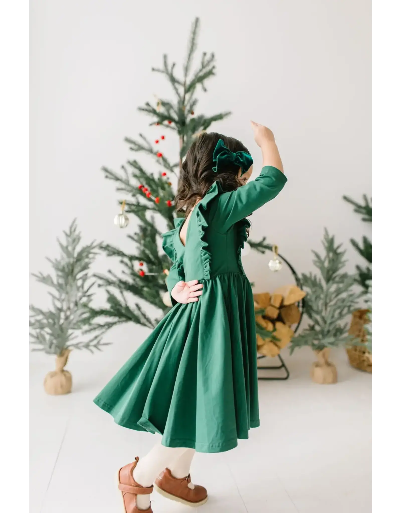 Ollie Jay Ollie Jay- Evergreen Adelisa Dress