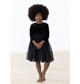 Mila & Rose Mila & Rose- Black Velvet Tutu Dress