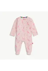 Magnetic Me Magnetic Me- Pink Jolie Giraffe Organic Magnetic Footie