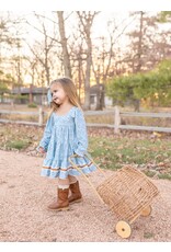 Be Girl Clothing Be Girl- Cotton Fields Garden Twirler