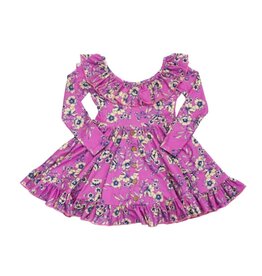 Be Girl Clothing Be Girl- Golden Plum Brea Dress