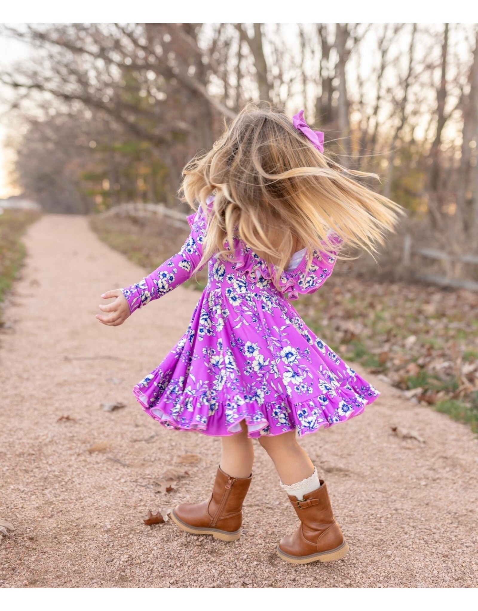 Be Girl Clothing Be Girl- Golden Plum Brea Dress