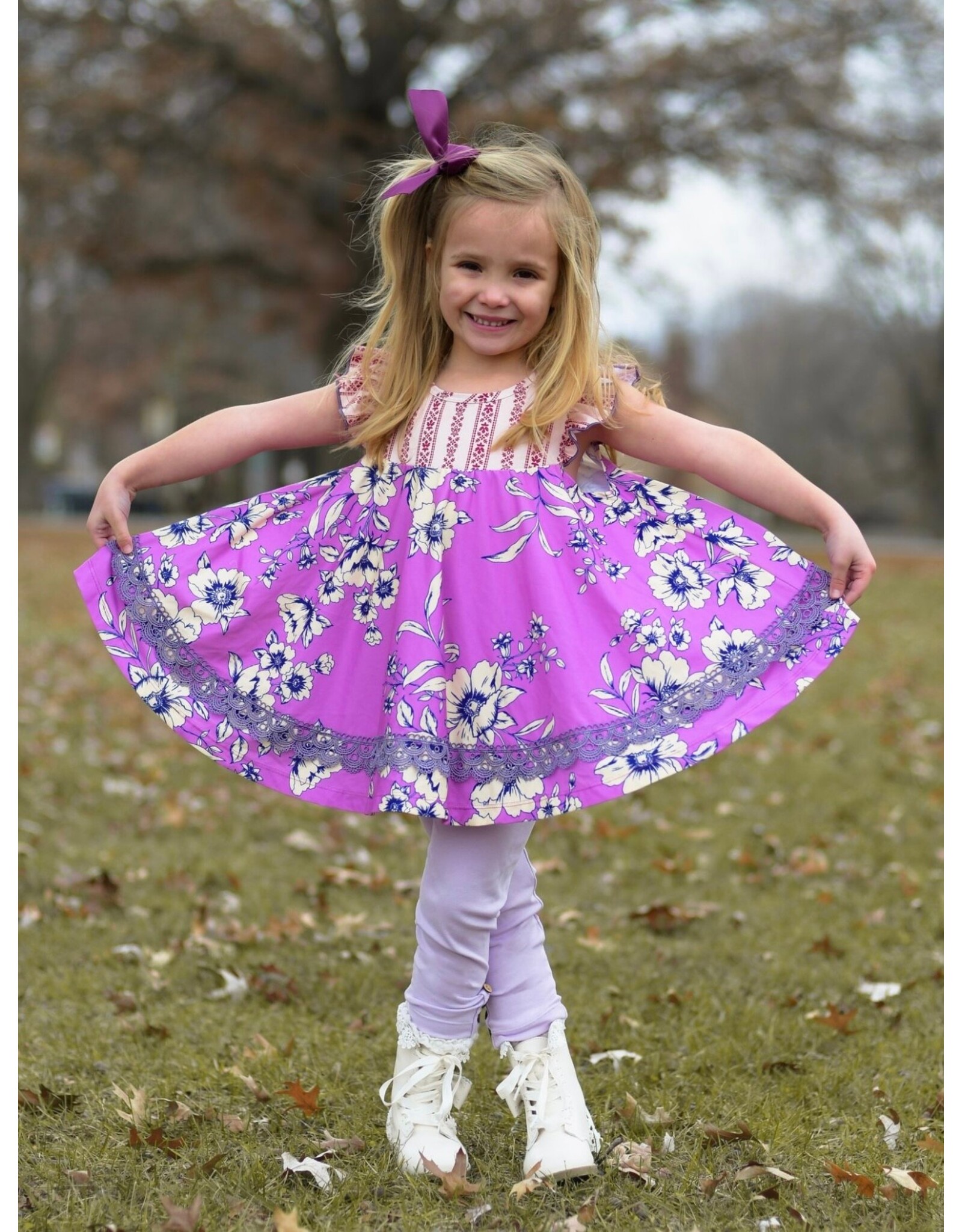Be Girl Clothing Be Girl- Golden Plum Wonderland Set