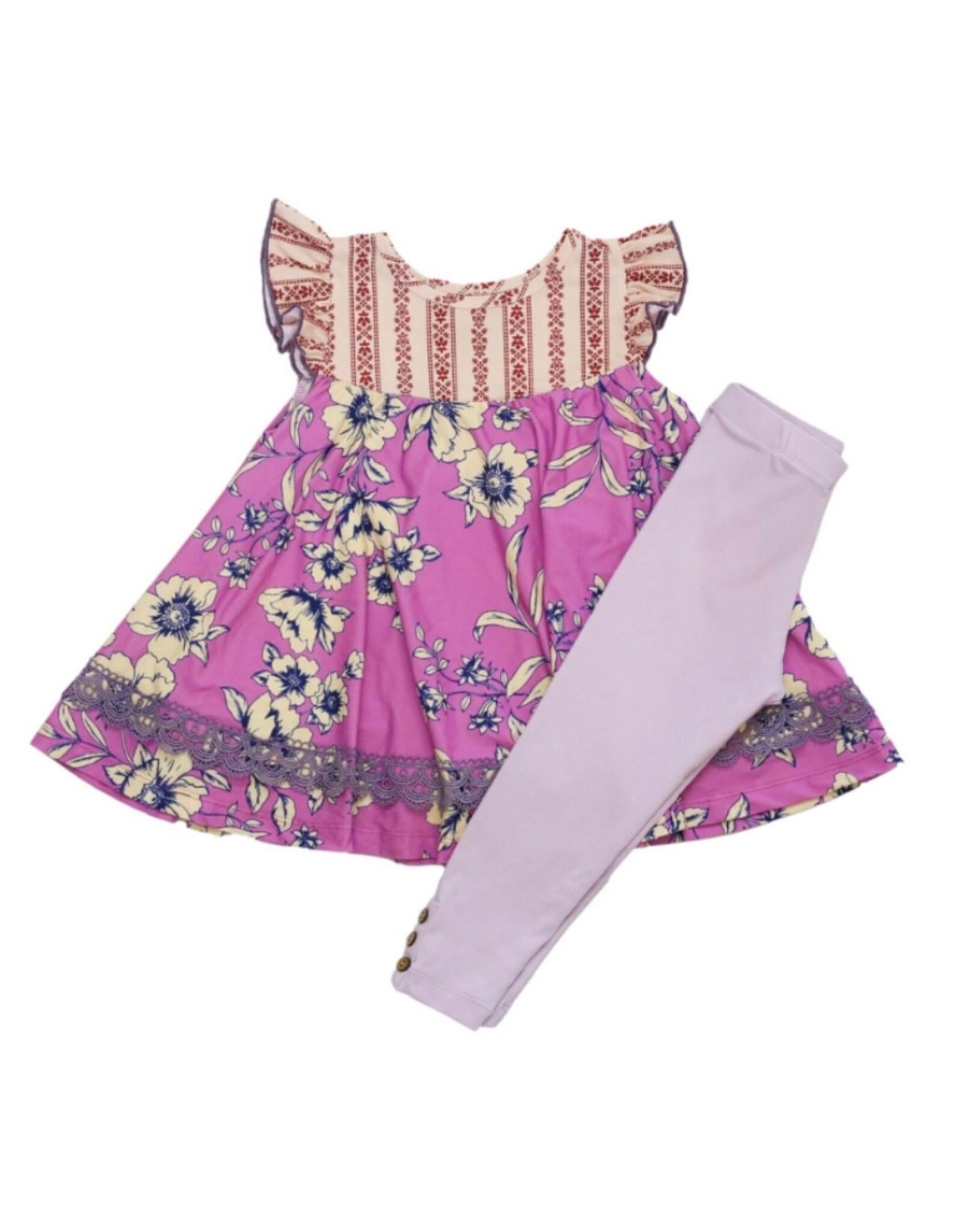 Be Girl Clothing Be Girl- Golden Plum Wonderland Set