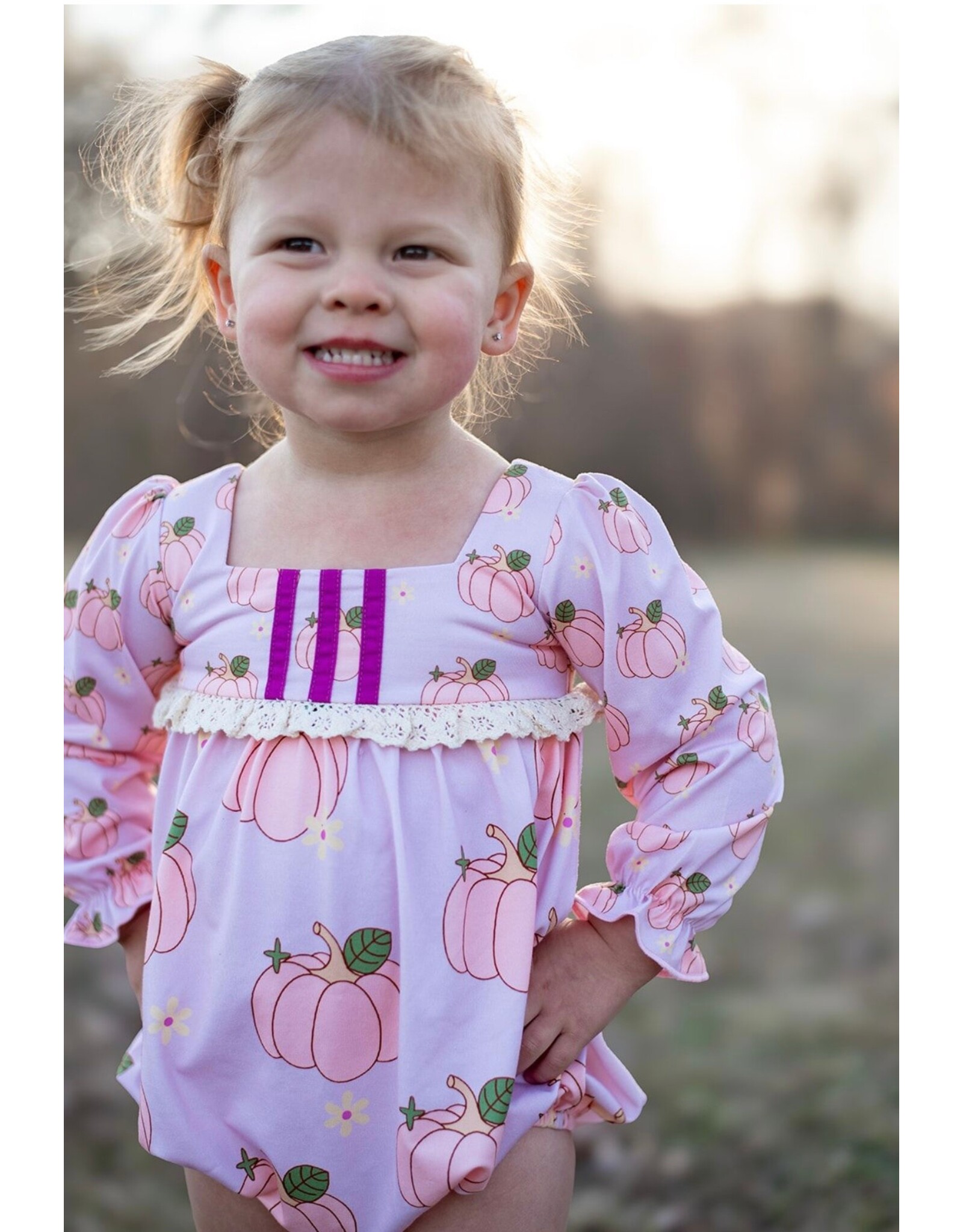Be Girl Clothing Be Girl- Retro Pumpkin Playsuit Bubble