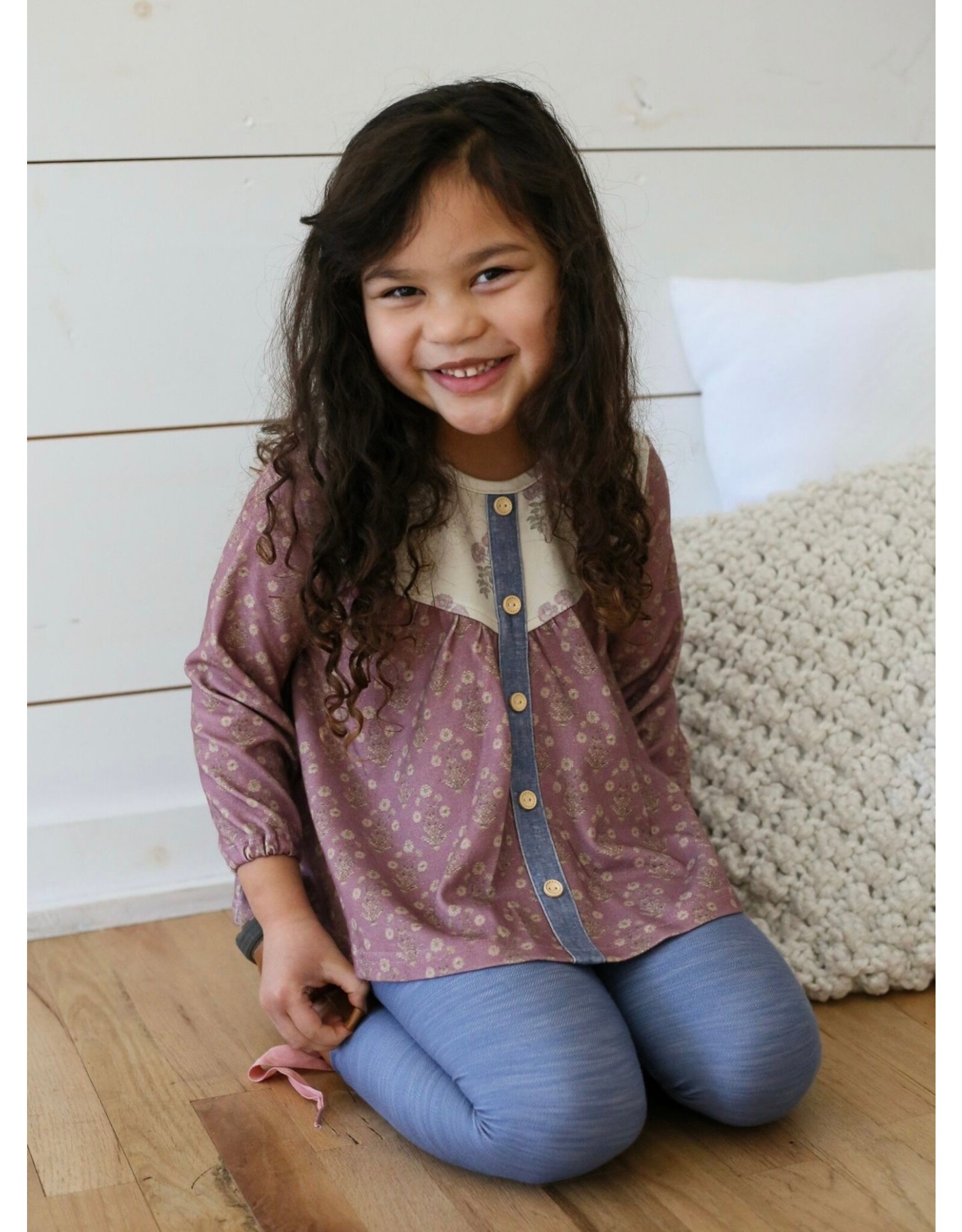 Be Girl Clothing Be Girl- Rose Floral Tunic Set