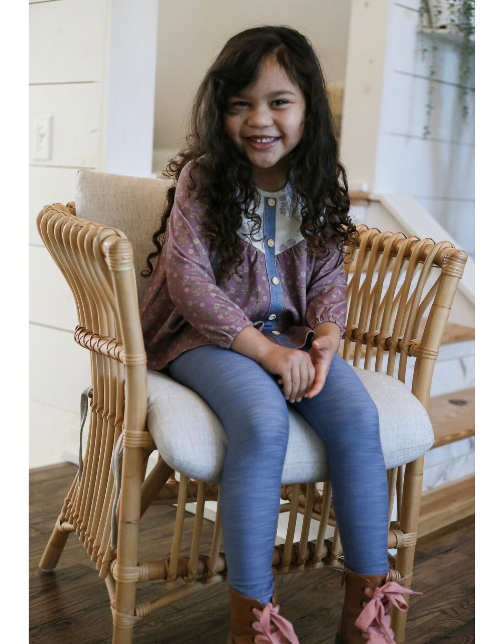 Be Girl Clothing Be Girl- Rose Floral Tunic Set