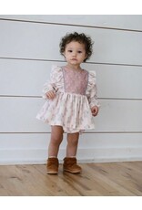 Be Girl Clothing Be Girl- Rose Floral Ruffle Lap Set