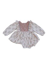 Be Girl Clothing Be Girl- Rose Floral Ruffle Lap Set