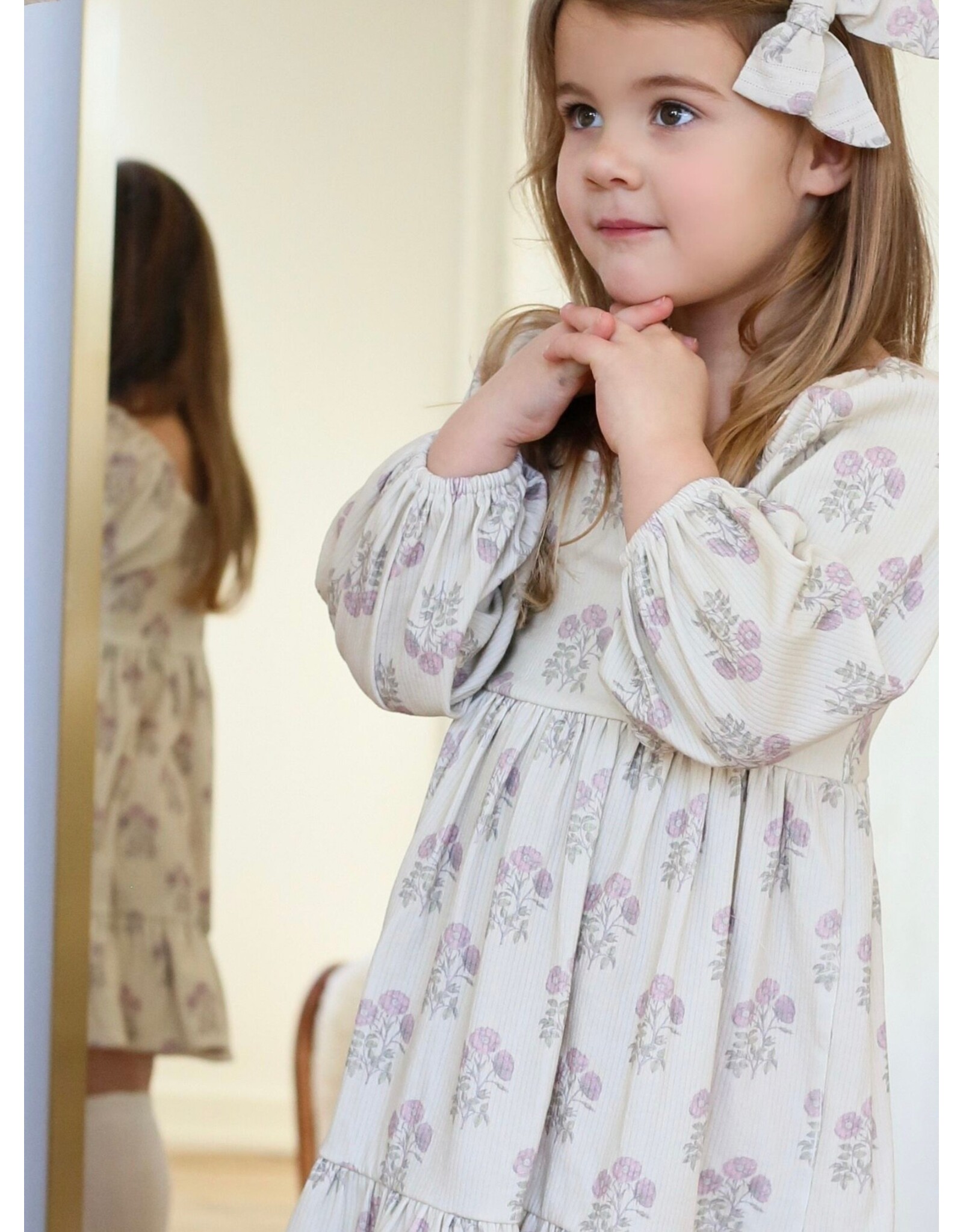 Be Girl Clothing Be Girl- Fox Glove Flower Child Dress