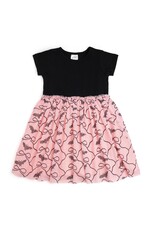 Sweet Wink- Bat Trellis Halloween S/S Tutu Dress