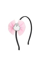 Sweet Wink- Coquette Tulle Ghost Bow Headband