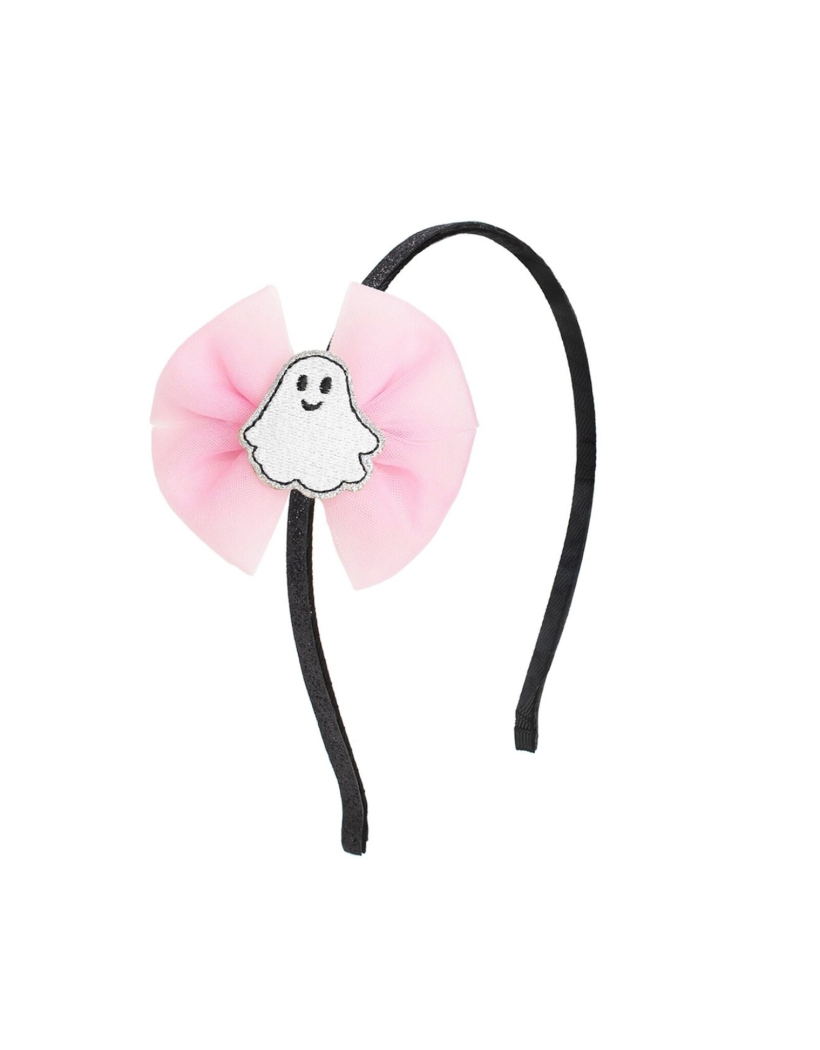 Sweet Wink- Coquette Tulle Ghost Bow Headband