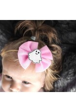 Sweet Wink- Coquette Tulle Ghost Bow Baby Headband