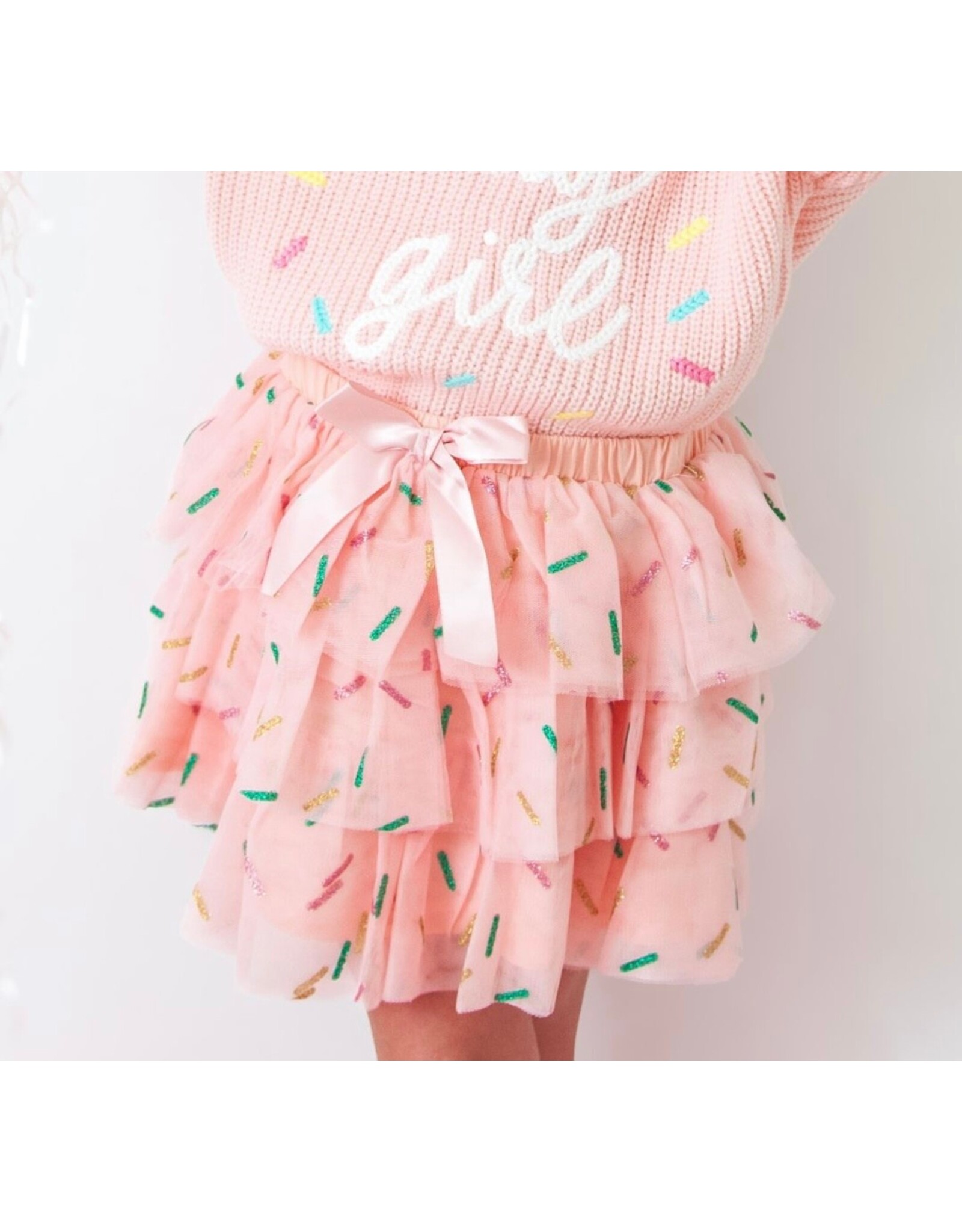 Sweet Wink- Birthday Girl Sprinkle Tiered Tutu
