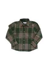 Be Girl Clothing Be Girl- Pine Flannel Button Down