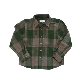Be Girl Clothing Be Girl- Pine Flannel Button Down