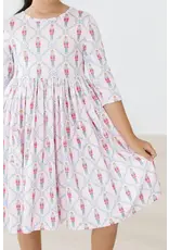 Mila & Rose Mila & Rose- Pink Nutcracker Pocket Twirl Dress